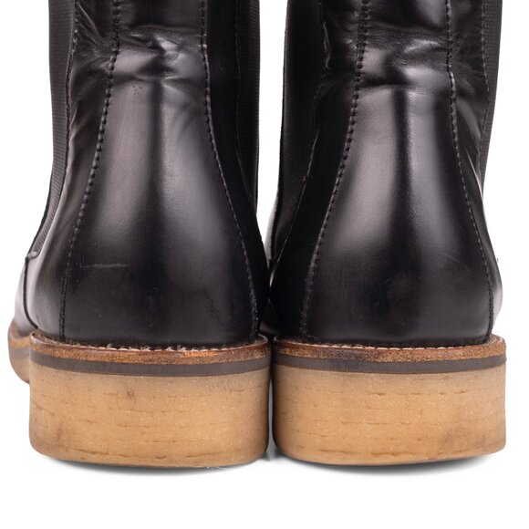 Everlane The Chelsea Boot Black Leather Rubber Sole Women's 9.5 - Picture 13 of 14